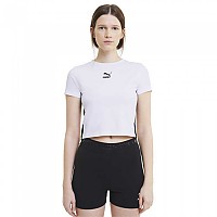 [해외]푸마 Classics T7 Crop 반팔 티셔츠 137610746 Puma White