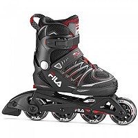 [해외]휠라 SKATE X-One Junior 인라인 스케이트 14137512606 Black / Red