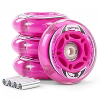 [해외]SFR SKATES Light Up 인라인 4 Units 바퀴 14137860716 Pink