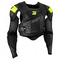 [해외]SHOT Ultralight 2.0 Junior 가슴 보호대 9137711690 Black / Yellow