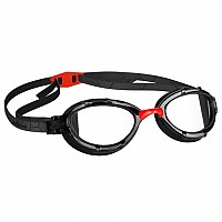 [해외]매드웨이브 Triathlon 미러 수경 6136779052 Black / Red