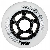 [해외]파워슬라이드 Spinner 85A 바퀴 4 단위 14137896568 White / Black