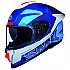 [해외]SMK Titan Firefly 풀페이스 헬멧 9137423283 Matt Blue / White / Red