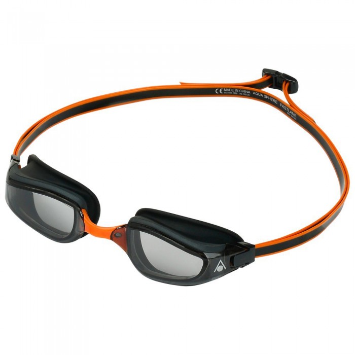 [해외]아쿠아스피어 Fastlane 수영 고글 6137941272 Dark Grey / Orange