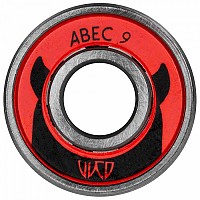 [해외]WICKED HARDWARE 베어링 Abec 9 14137848344 Silver / Red / Black