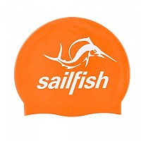 [해외]SAILFISH Silicone 수영 모자 6136002544 Neon Orange