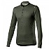 [해외]카스텔리 Tech Henley 긴팔 베이스 레이어 1137972578 Military Green