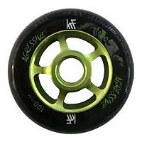 [해외]KRF AGR ALU EGO 100 mm 스케이트 바퀴 14138058979 Green