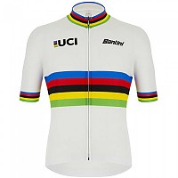 [해외]산티니 UCI World Champion ECO 반팔 저지 1137962007 White