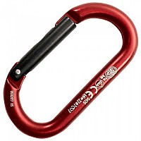 [해외]콩 ITALY Oval Alu Straight Gate 스냅훅 4137326284 Red / Black