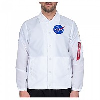 [해외]알파 인더스트리 NASA Coach 자켓 138020770 White