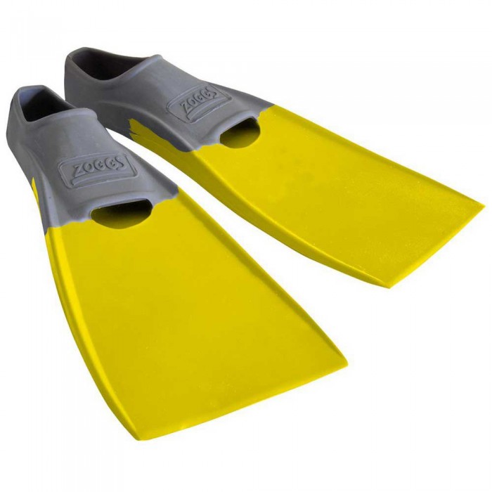 [해외]조그스 Blade Rubber Long 수영 핀 6137896211 Grey / Yellow