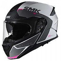 [해외]SMK Gullwing Kresto 모듈형 헬멧 9138113856 Glossy White / Grey / Black / Pink