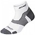 [해외]2XU Vector Light Cushion 1/4 Crew 양말 6136750749 White / Grey