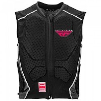 [해외]FLY RACING Barricade Zip 보호 조끼 9138197414 Black