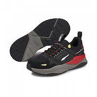 [해외]푸마 X-Ray² Ramble 운동화 138052535 Puma Black / Puma White / Yellow Pear / High Risk Red / Steel Gray