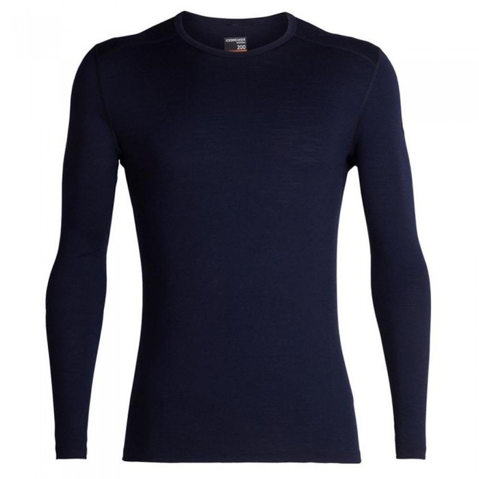 [해외]아이스브레이커 200 Oasis Merino 긴팔 베이스 레이어 1136879892 Midnight Navy