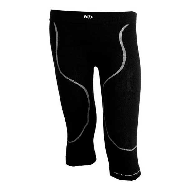 [해외]SPORT HG Compressive Microperforated 3/4 베이스 레이어 바지 1135873296 Black