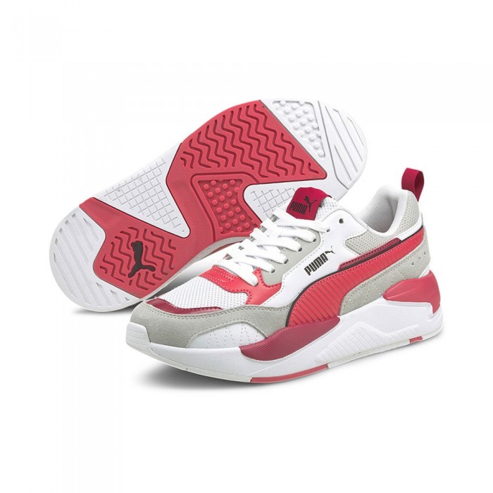 [해외]푸마 X-Ray 2 Square SD 운동화 138052792 Puma White / Paradise Pink / Gray Violet