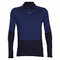 [해외]아이스브레이커 200 Sone High Neck Merino 긴팔 베이스 레이어 1138214801 Midnight Navy / Royal Navy / Snow / CB