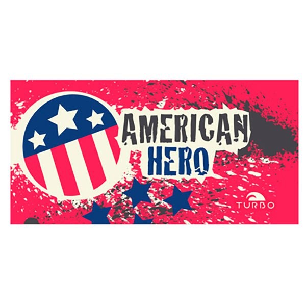 [해외]터보 American Hero 마이크로파이버 타월 313567916 Red