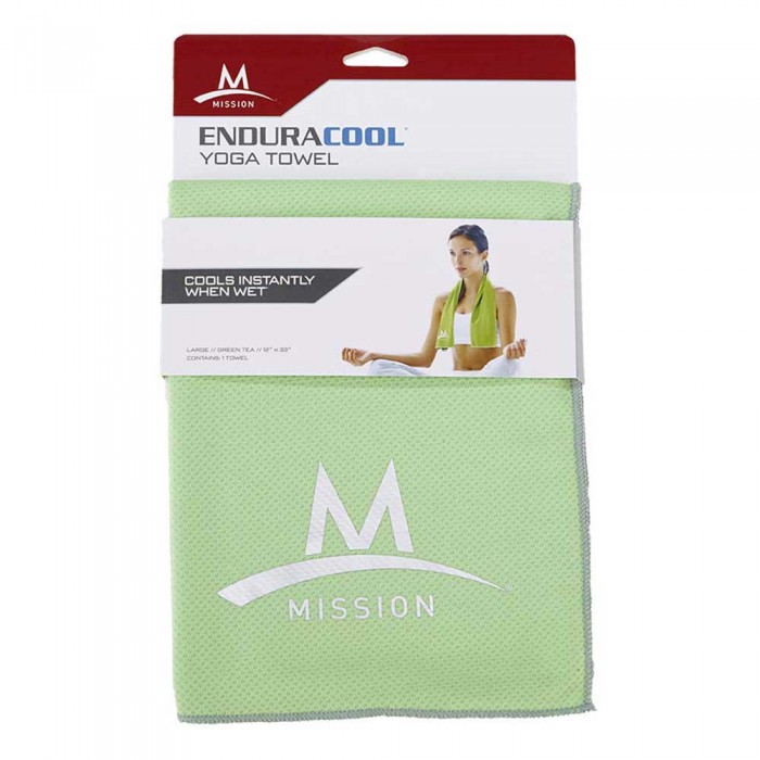 [해외]MISSION 엔듀라cool Yoga L 수건 3136214273 Green Tea