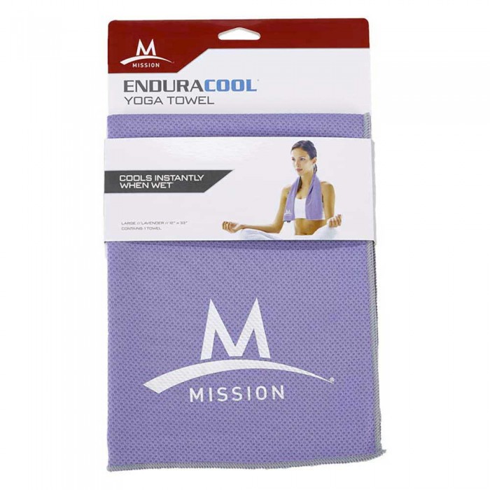 [해외]MISSION 엔듀라cool Yoga L 수건 3136214274 Lavender