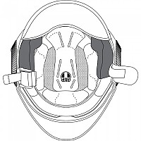 [해외]AGV Orbyt 볼 패드 9137342034 Grey / Black