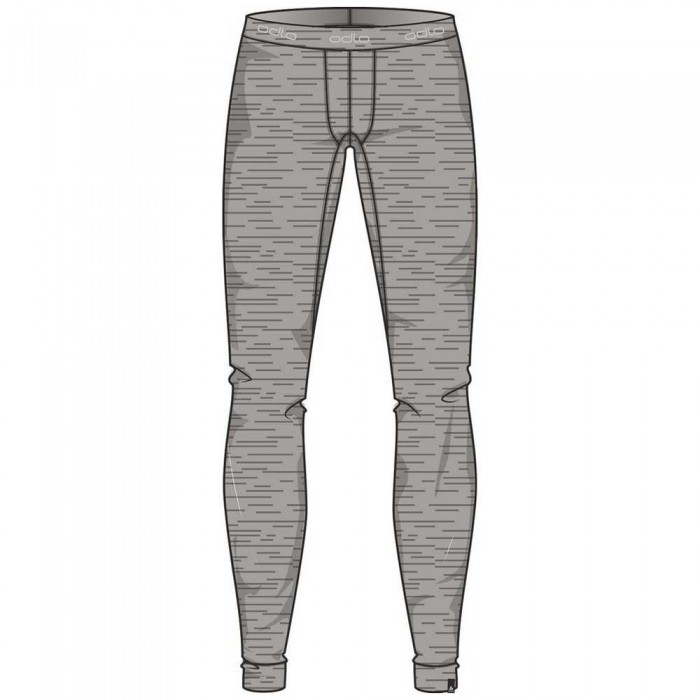 [해외]오들로 내추럴 100% Merino Warm 베이스 레이어 바지 7136871682 Grey Melange / Grey Melange