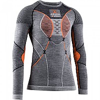 [해외]엑스 바이오닉 Apani 4.0 Merino 긴팔 베이스 레이어 7137215308 Black / Grey / Orange