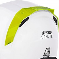 [해외]ICON Airflite 헬멧 리어 스포일러 9138335806 Dayglo Green