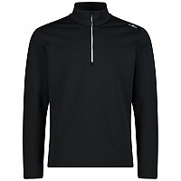 [해외]CMP Sweat 3E15747 하프 지퍼 플리스 4138309222 Black / White