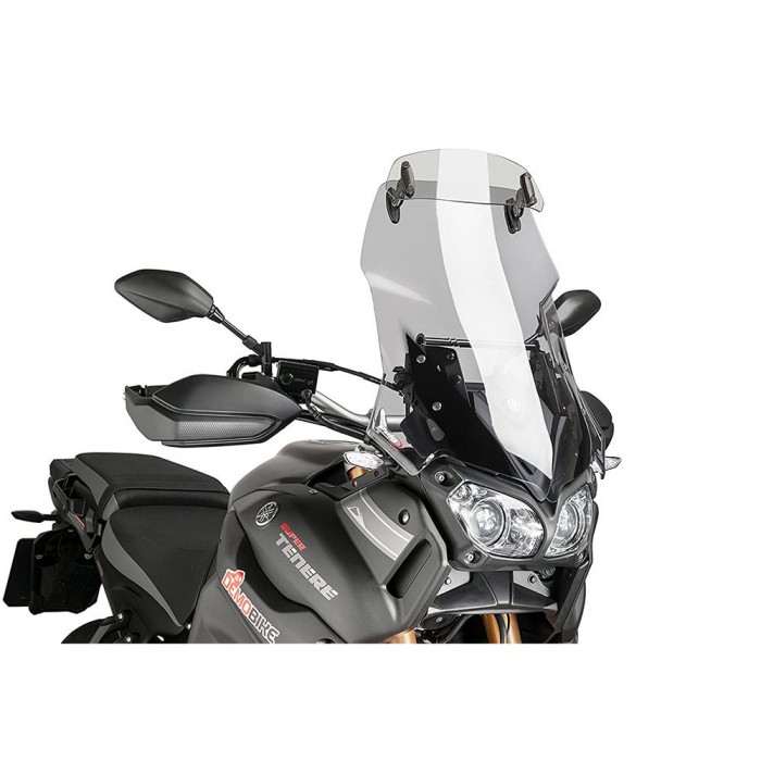 [해외]PUIG Touring Yamaha XT1200Z Super Tenere 바이저가 있는 앞유리 9138359653 Smoke