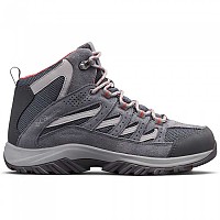 [해외]컬럼비아 Crestwood Mid Waterproof 등산화 4137392934 Graphite / Daredevil