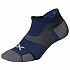 [해외]2XU Vectr Ultralight 보이지 않는 양말 6138491496 Blue Steel / Grey