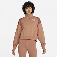 [해외]나이키 Sportswear Air 플리스 긴팔 하이넥 티셔츠 138569646 Mineral Clay / Red Bark / Pink Oxford