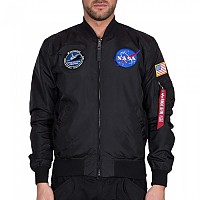 [해외]알파 인더스트리 MA-1 TT NASA Reversible II 자켓 138366543 Black