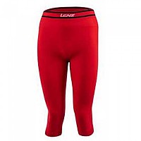 [해외]LENZ Merino 6.0 3/4 베이스 레이어 바지 7138494411 Black / Red