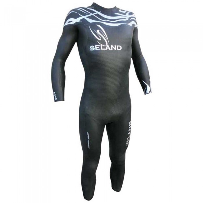 [해외]SELAND Triathlon S 40 Airprene 웻슈트 6138524309 Black / Silver