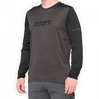 [해외]100% Ridecamp 긴팔 저지 1137533896 Black / Charcoal