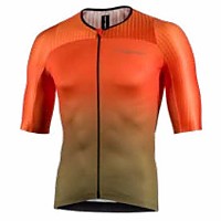 [해외]NALINI New Ergo Fit 반팔 저지 1138422544 Orange / Grey