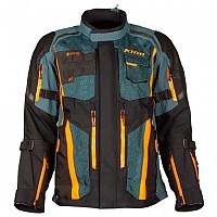 [해외]클라임 Badlands Pro 자켓 9138720100 Petrol / Strike Orange