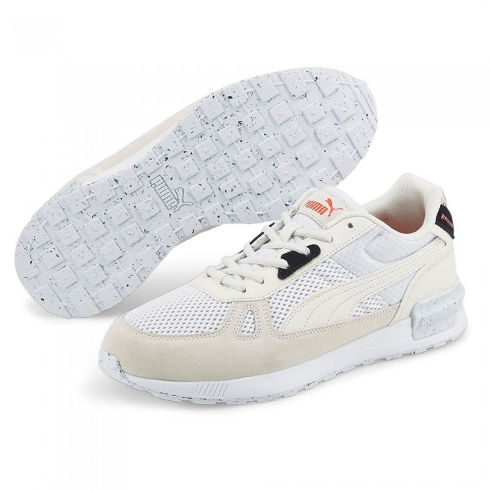 [해외]푸마 Graviton Pro Better 운동화 138522609 Puma White / Vaporous Gray / Phantom Black / Firelight