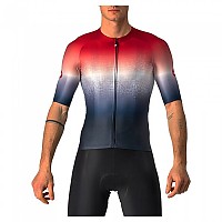 [해외]카스텔리 Aero Race 6.0 반팔 저지 1138441900 Savile Blue / Pro Red