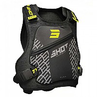 [해외]SHOT Fighter Flex 보호 조끼 9138299858 Black / Neon Yellow