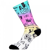 [해외]PACIFIC SOCKS Smile Club 양말 6138412317 White