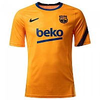 [해외]나이키 FC Barcelona 22/23 Dri Fit 경기 전 반팔 티셔츠 3138569278 Vivid Orange / Vivid Orange / Black