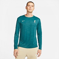 [해외]나이키 FC Liverpool 22/23 Dri Fit 긴팔 티셔츠 3138569367 Dk Atomic Teal / Mystic Stone