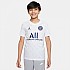 [해외]나이키 PSG 22/23 Dri Fit 경기 전 주니어 반팔 티셔츠 3138569479 White / Wolf Grey / White / Midnight Navy