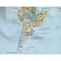 [해외]AWESOME MAPS 런닝 Map 수건 3138637800 Multicolour